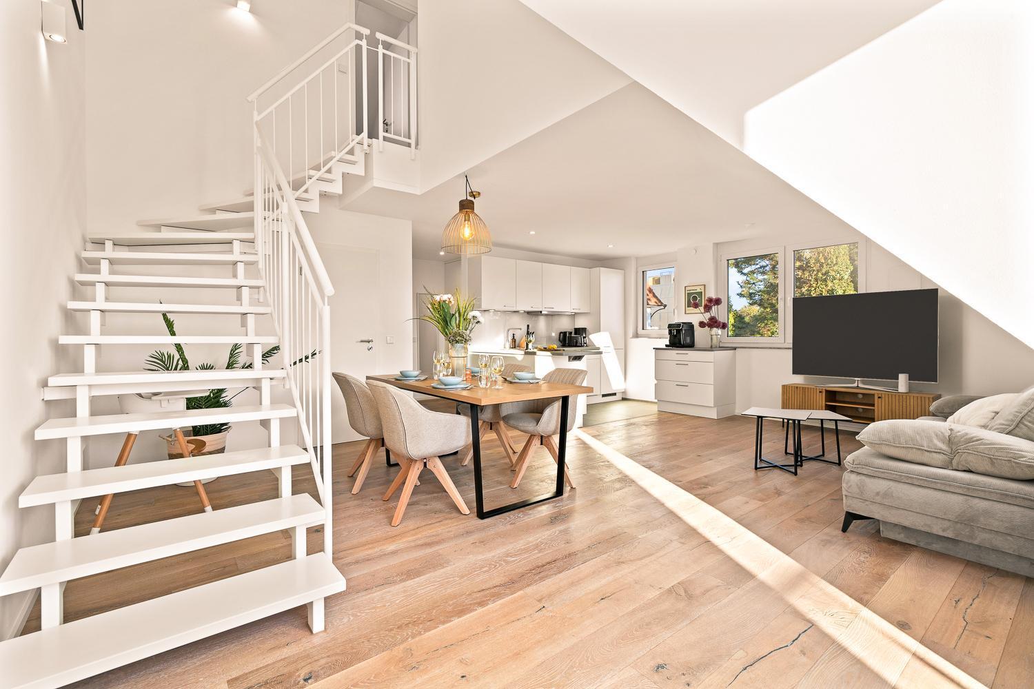Seeliebe Maisonette In Direkter Seenaehe Friedrichshafen Exterior foto